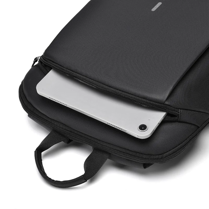 Nieuwe heren hoogwaardige 15,6-inch computerrugzak met grote capaciteit PU-reistas Hot Selling Mini-rugzak