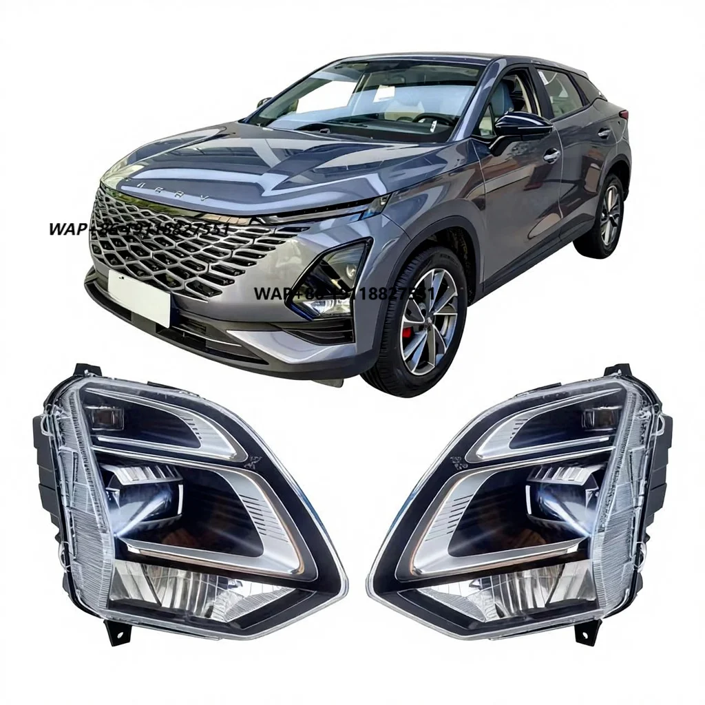 Chery Omoda Car Front Headlight Assembly LED Light  Replacement 12V Car Lamp Model for Left and Right Driver