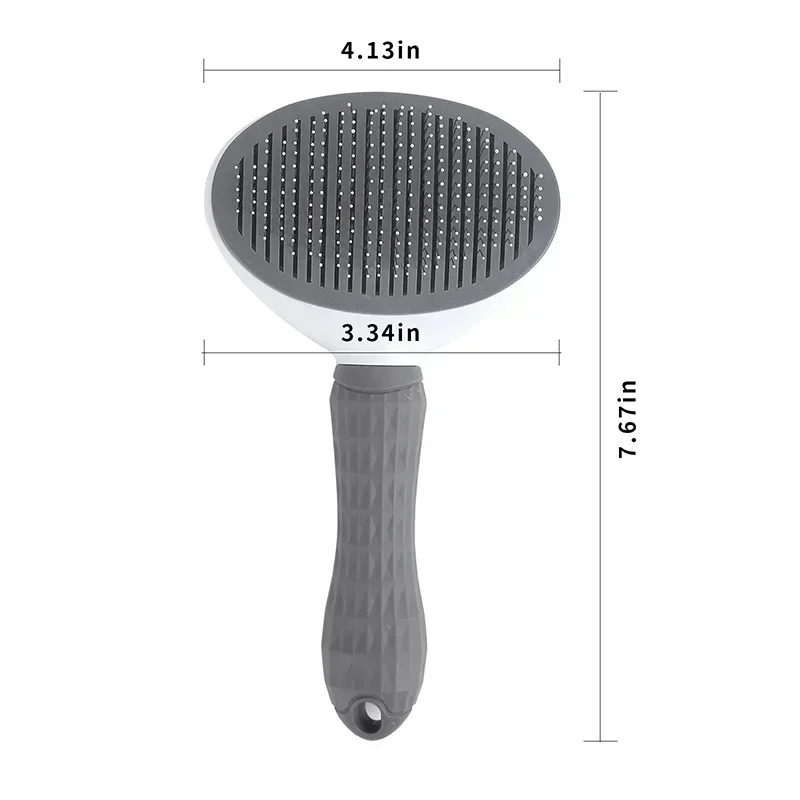 Pet Dog Hair Brush Cat Comb Grooming And Care Cat Brush Stainless Steel Comb For Long Hair Dogs Cleaning Pets Dogs Accessories