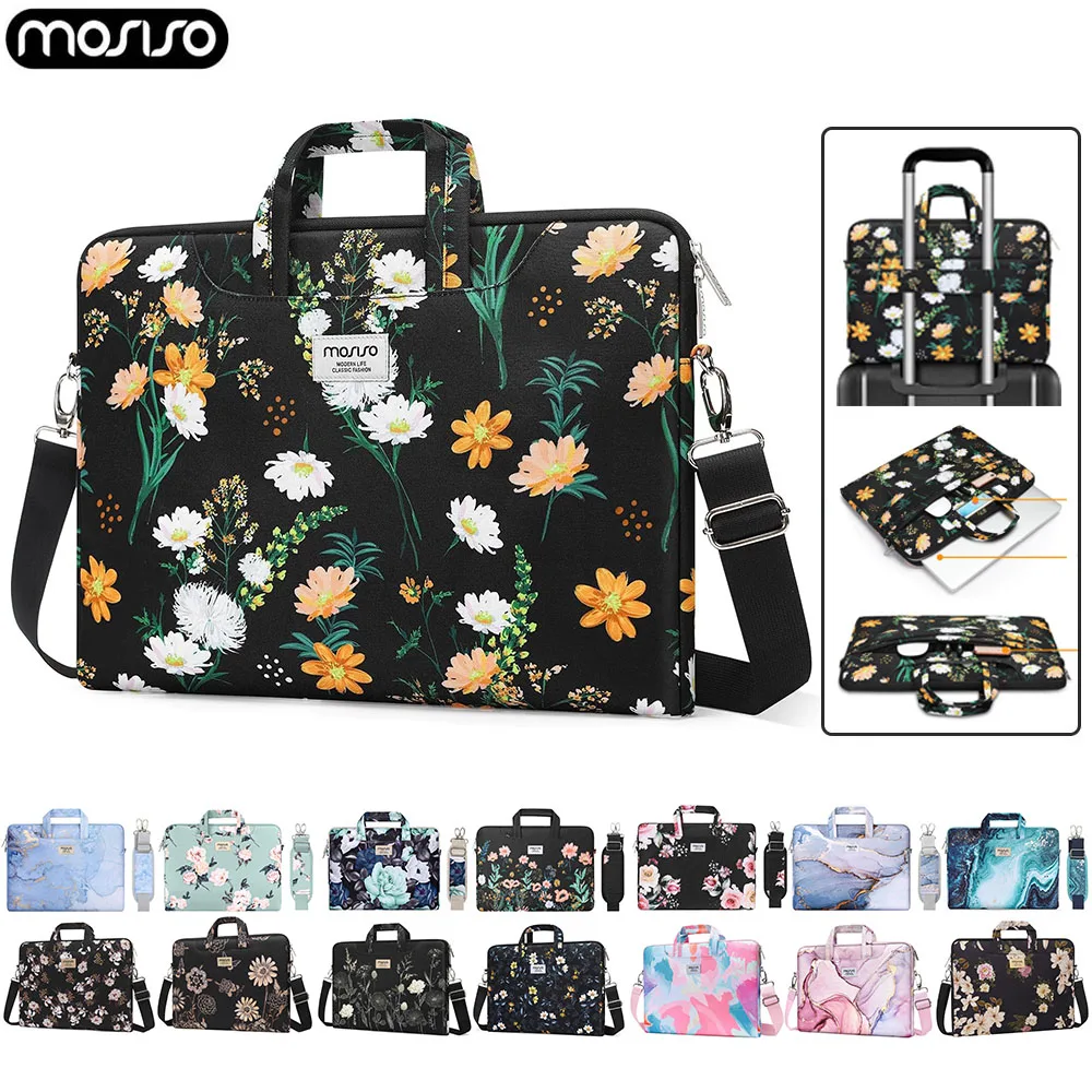 

Laptop Bag for Women Men 13.3 14 15 16 17.3 inch Shoulder HandBag for MacBook Air Pro Dell HP Lenovo Asus Notebook Messenger Bag