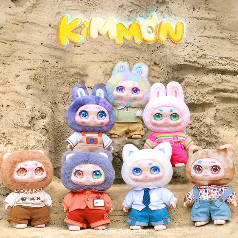 Kimmon Mimonplus Time Galaxy Series Mystery Box Anime Original Action Figure Collection เดสก์ท็อปเครื่องประดับตุ๊กตาของเล่น