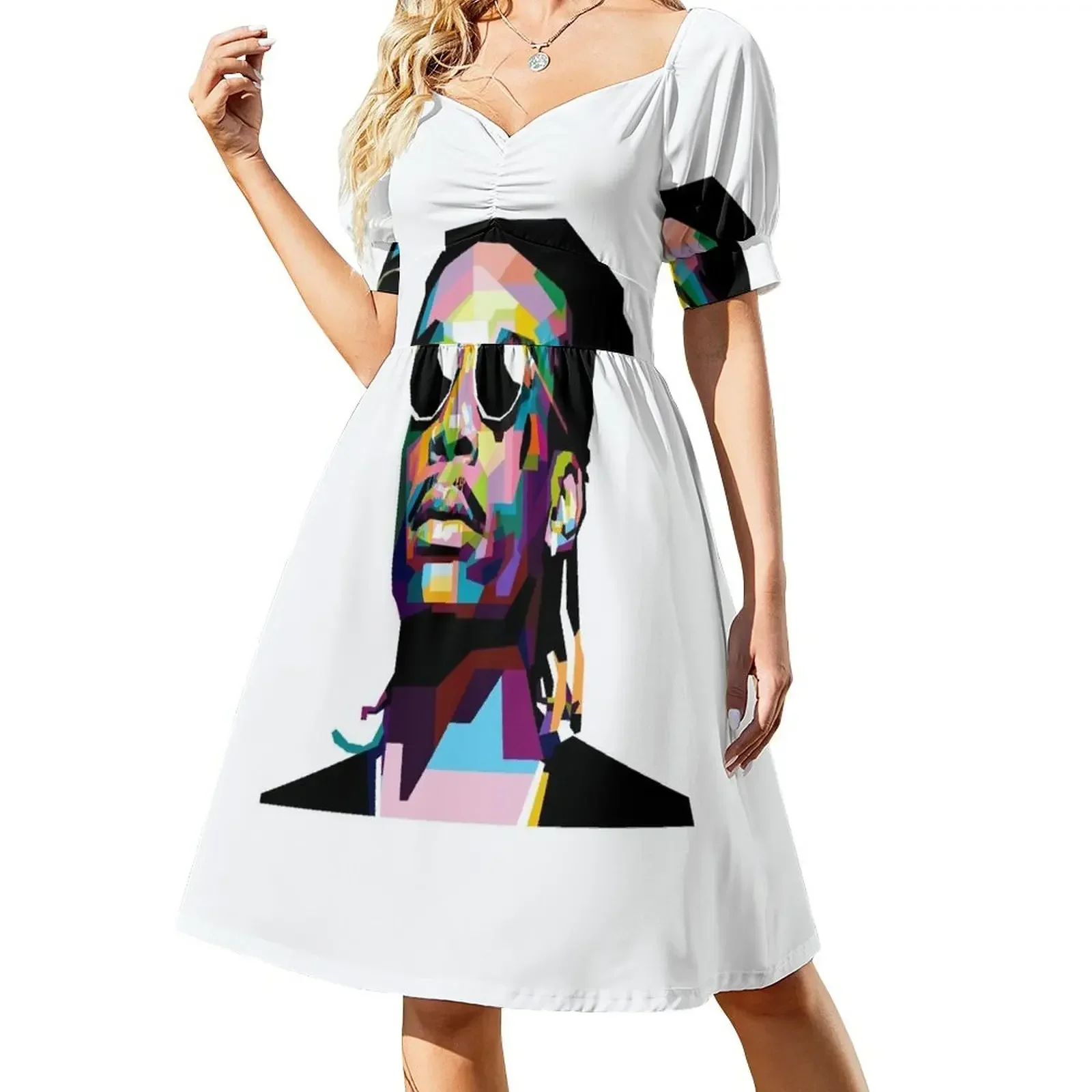 

Wiz Khalifa Sleeveless Dress Dress women women's fashion dresses cocktail dresses Dress