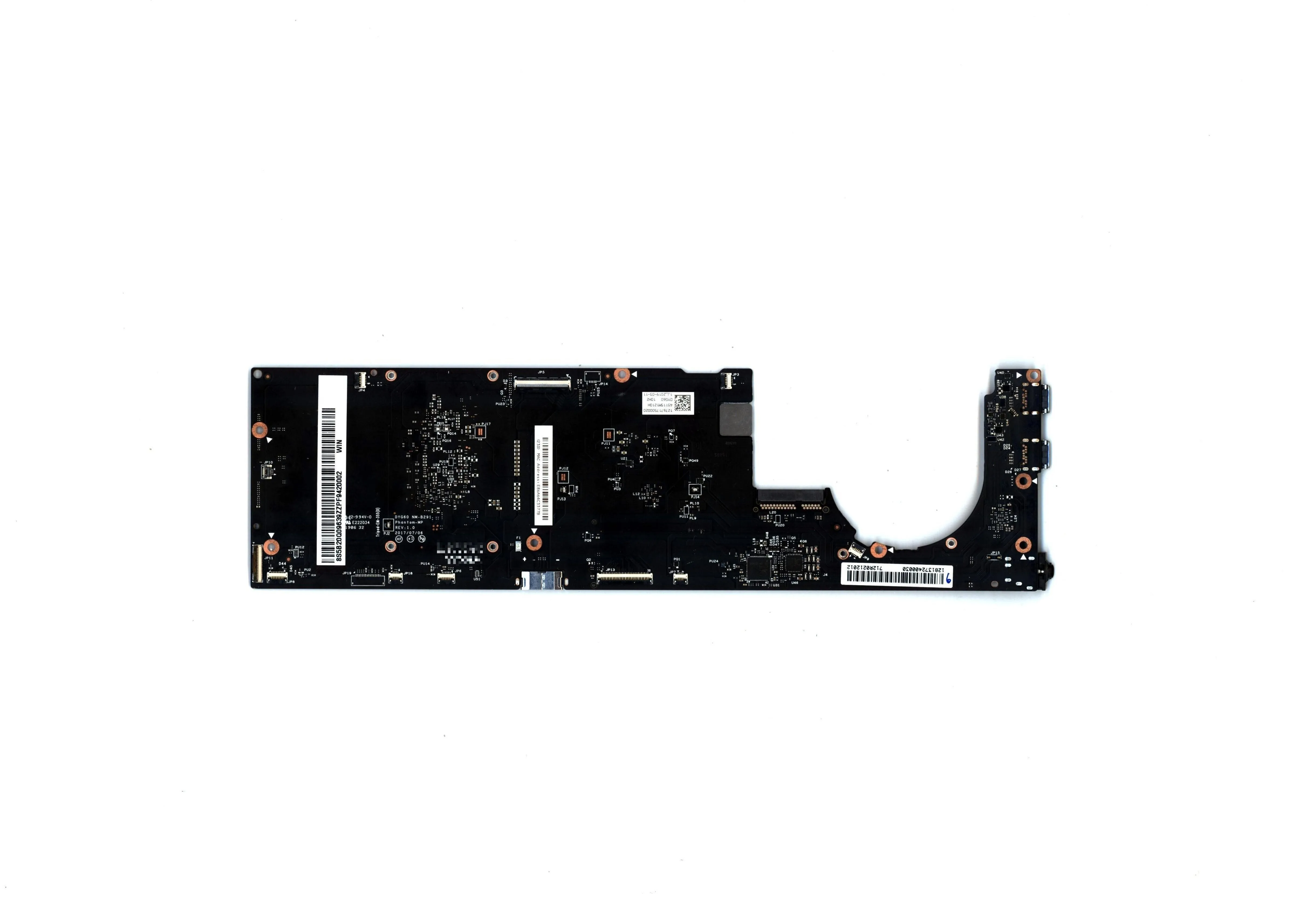 Vidro Laptop ideapad Motherboard, Substituição Compatível, SN NM-B291 FRU 5B20Q09627 CPU I7-8550 L80Y7 UMA 8G DYG60, YOGA 920-13IKB