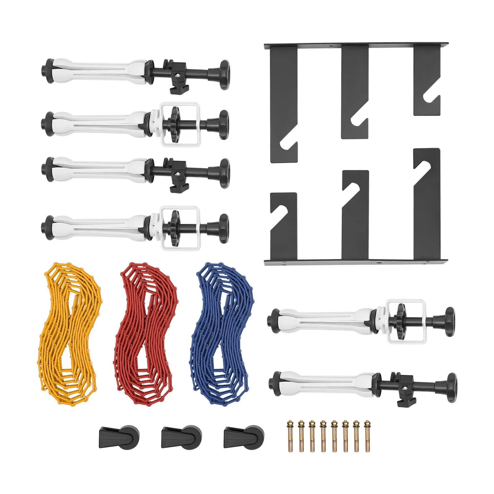 

Новейшая система крепления для 3-х рулонных фоновых держателей, ручное устройство для фона, кронштейн для фотосъемки с крючками и цепями