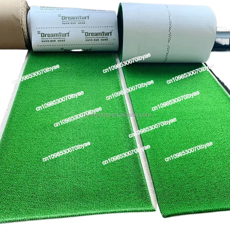 

Высокоэффективная моющая аллювиальная золотая коробка из полиэтилена и полиэтилена Rush Sluice Box Matting