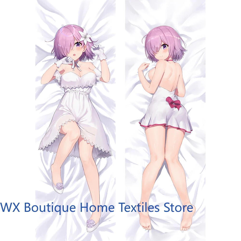 

Dakimakura Fate Mash Kyrielight, наволочка для всего тела, декор комнаты, чехол в натуральную величину