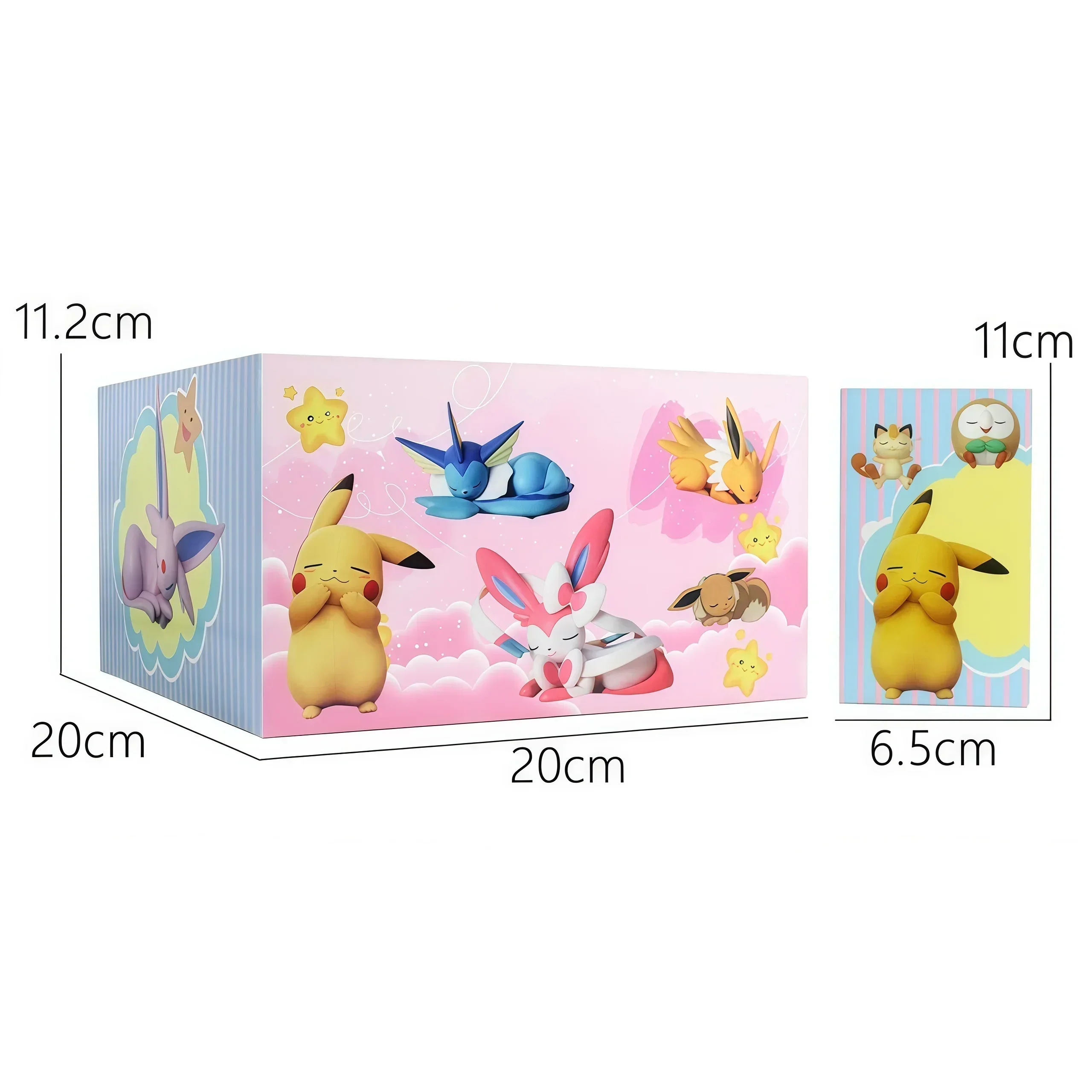 Bestseller Pkm Eevee Schlafpositionen-Serie Blind Box Sylveon Umbreon Flareon Jolteon Anime Desktop-Dekoration Modell Spielzeug Geschenk – Detail 16