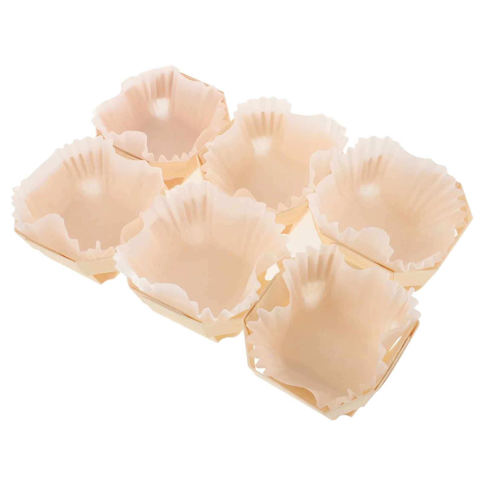 

1 set Wooden Bread Boxes Small Loaf Pans Nonstick Toast Cake Tray Oven Safe Disposable Paper Baking Pans Packaging Supplies
