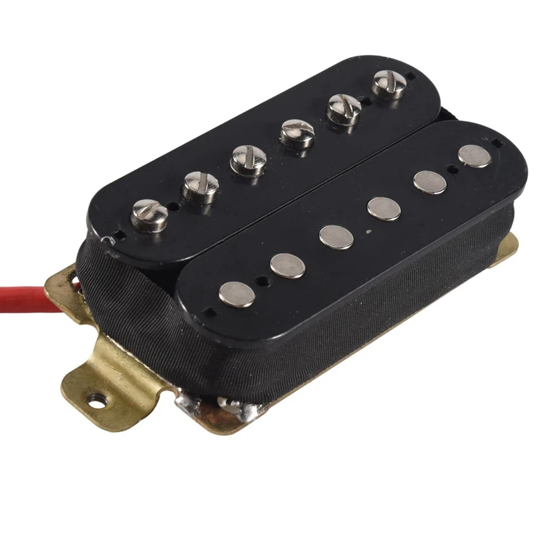 5X Electric Guitar Humbucker Pickups Bridge Alnico V Pickup Black