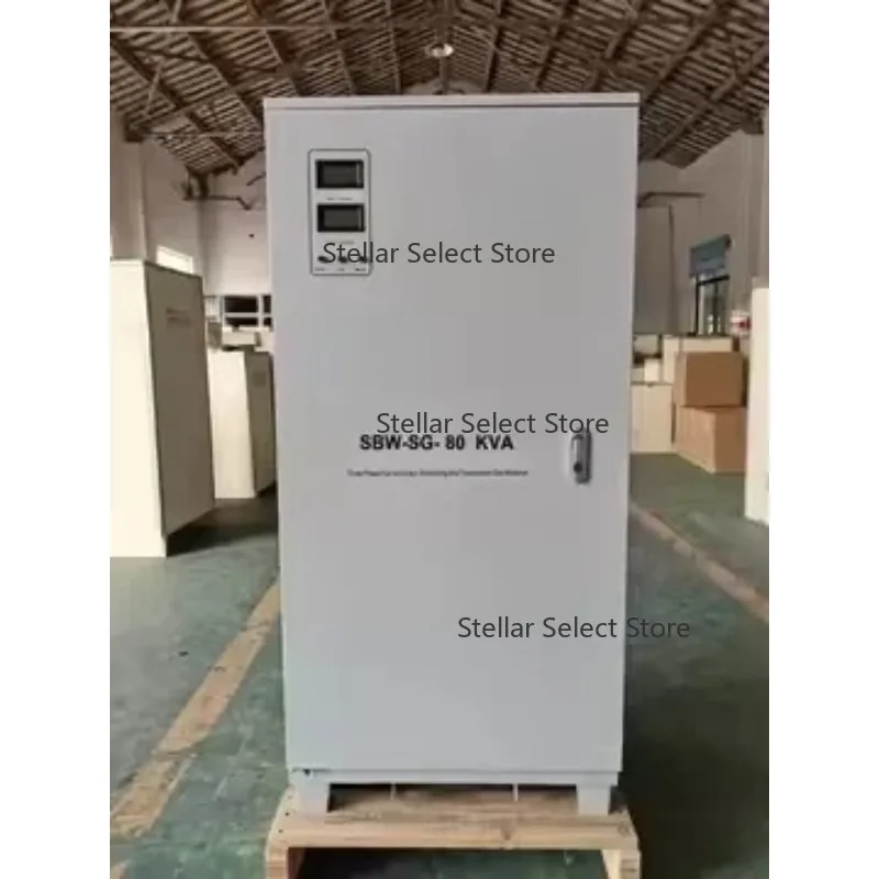 

Трехфазный дисковый стабилизатор и трансформатор, одна машина SBW-SG серии SBW SG 80KVA