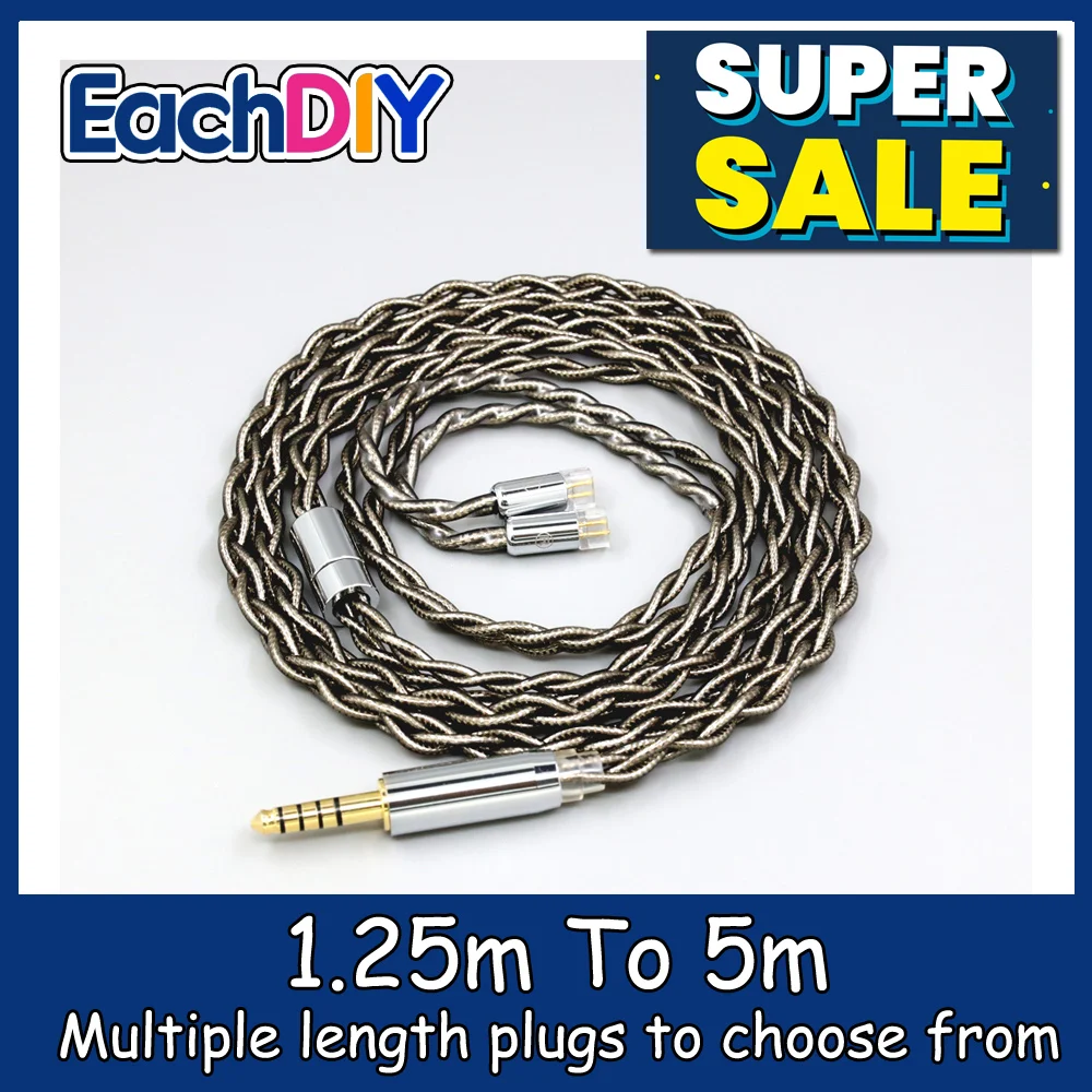 

99% Pure Silver Palladium + Graphene Gold Earphone Shield Cable For UE11 UE18 pro QDC Gemini Gemini-S Anole V3-C V3-S LN008225