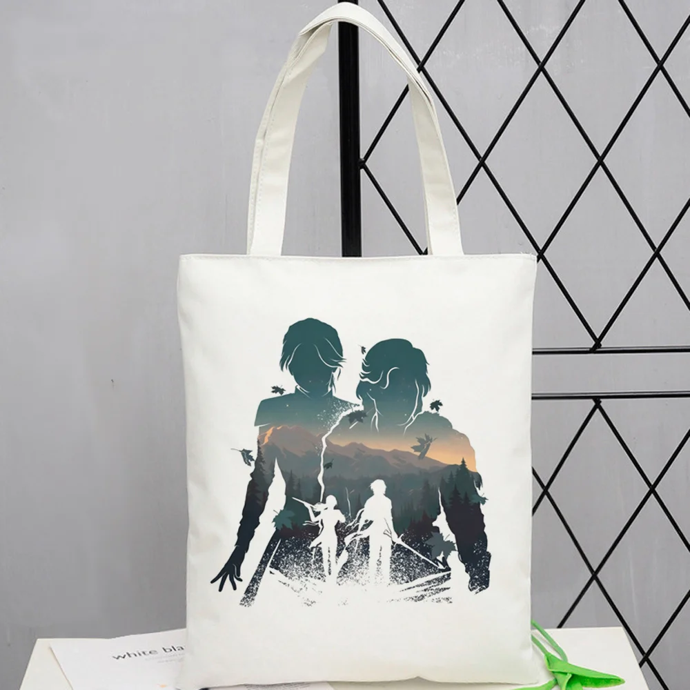 Esquie tote bag grocery personnalisable reusable shopper woman