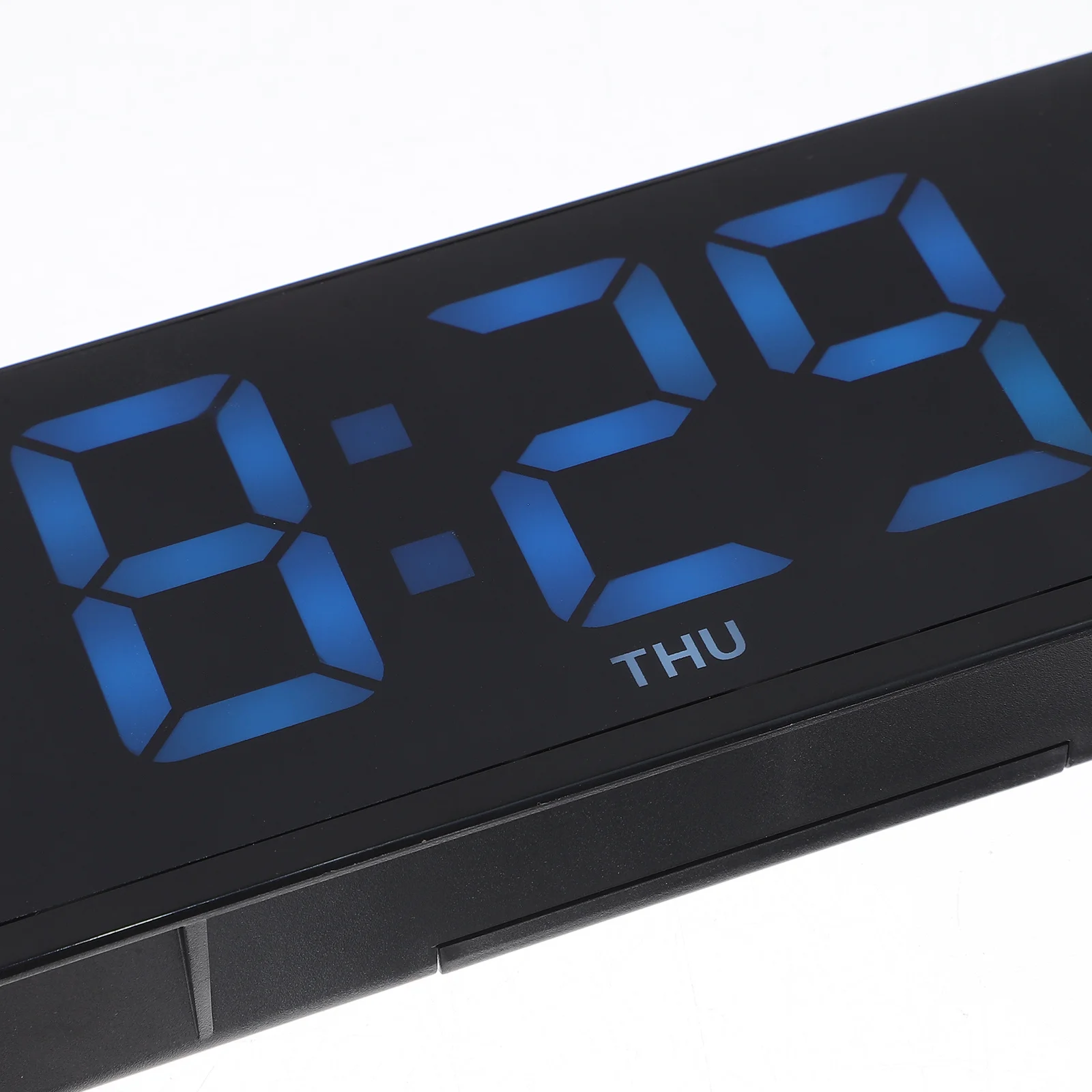 

LED Digital Clock Stable Base Adjustable Brightness Temperature Display Countdown Alarm Clock for Bedroom Office