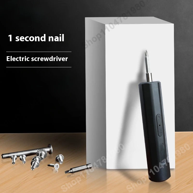 

Электрическая отвертка с ручкой 3,7 В, 2000 мАч, аккумуляторная аккумуляторная отвертка, мощная ударная аккумуляторная отвертка, электрическая дрель