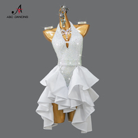 2025 Latin Dance Dress Sexy Senior Womens Competition Skirt Ballroom Practice Wear Girl Line Suit Female Prom Clothes Customized