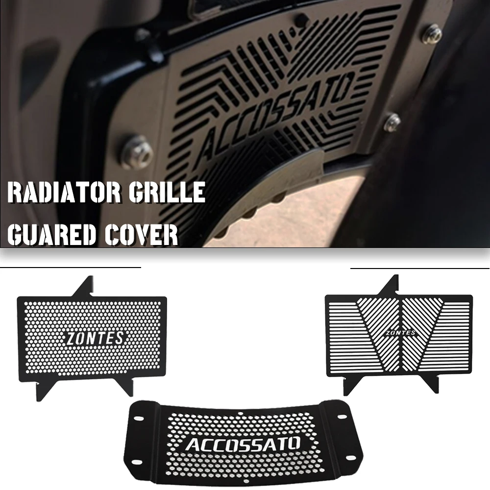 

For Zontes ZT125 U125 KD150-U G1 125-U1 Z2 2020-2024 Accessories Motorcycle Radiator Grille Guard Cover Protection For ZT310M