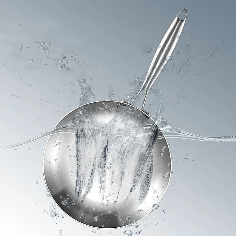 304 Stainless Steel Frying Pan 6