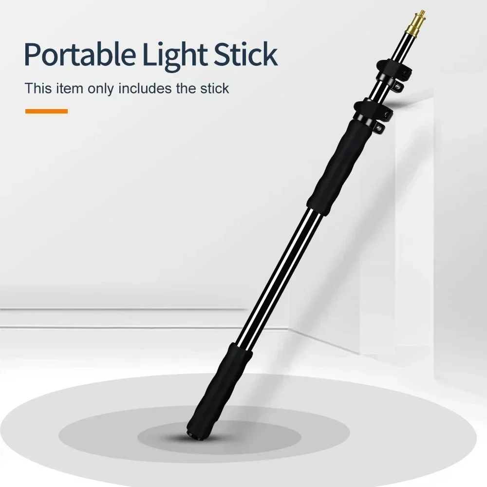 

Godox Light Boom Pole Stick AD-S13 55-160cm 1/4 Male Thread for WITSTRO Flash AD180 AD360 Photo Studio Accessories