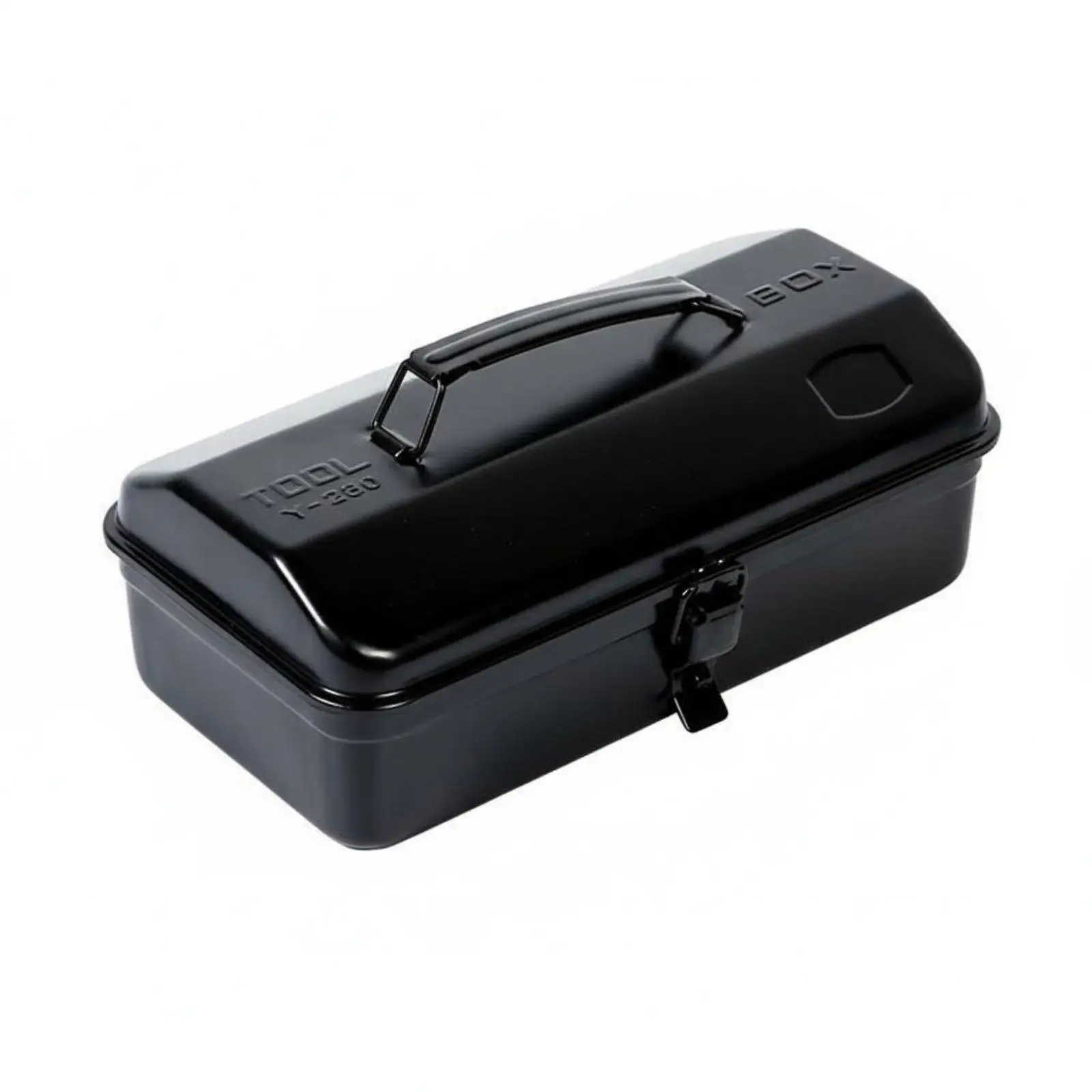 Iron Toolbox Thickened Mechanical Tool Chest Metal Organizer Bin for Home Car Workshop Equipment view 2