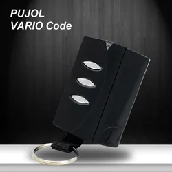 Sostituisce PUJOL VARIO 433.92MHz Rolling Code nero telecomando apriporta per Garage portachiavi