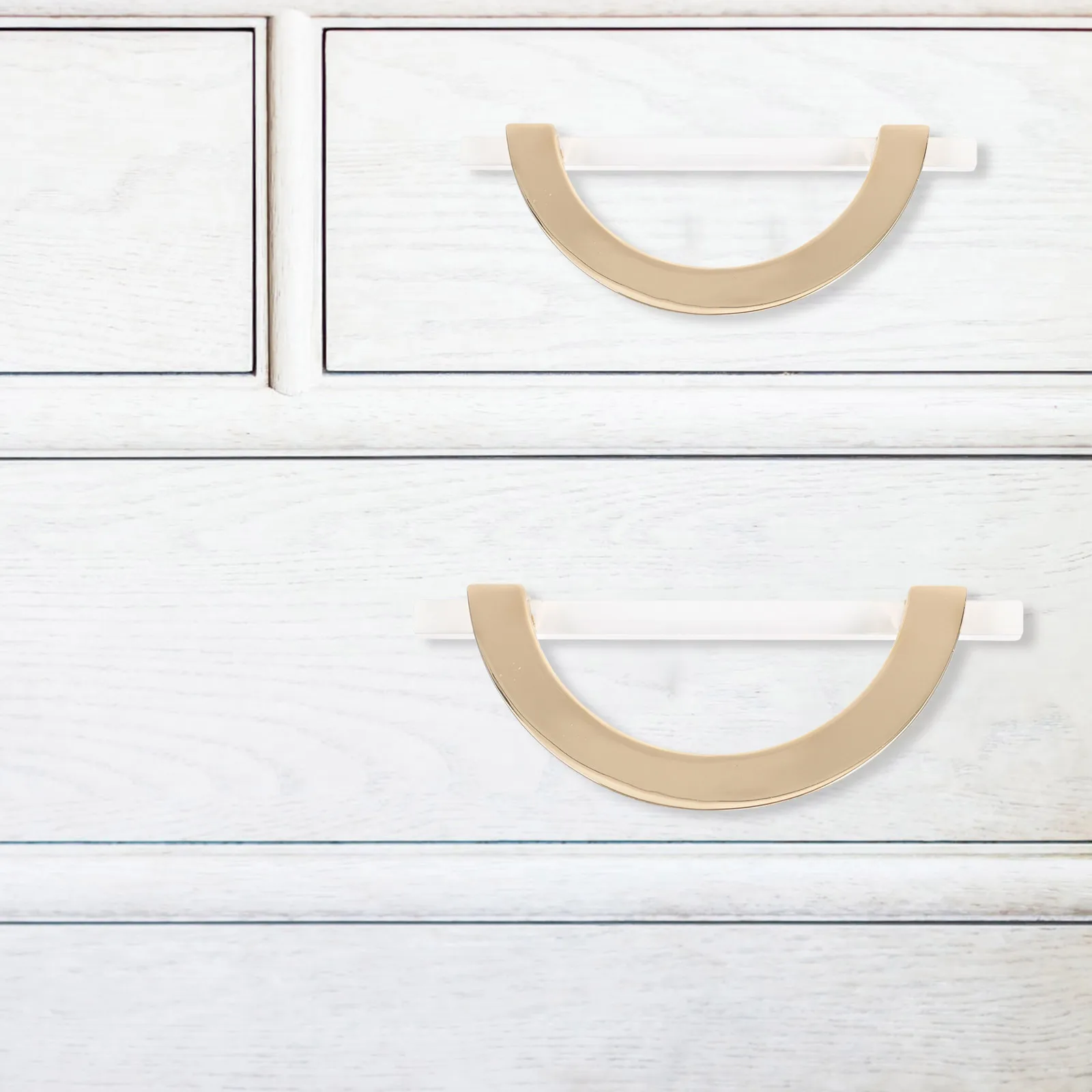 

2 Pcs Metal Semicircle Cabinet Pulls Compact Size Dresser Knobs Classic Color Easy Install Wardrobe Handles Furniture Handles