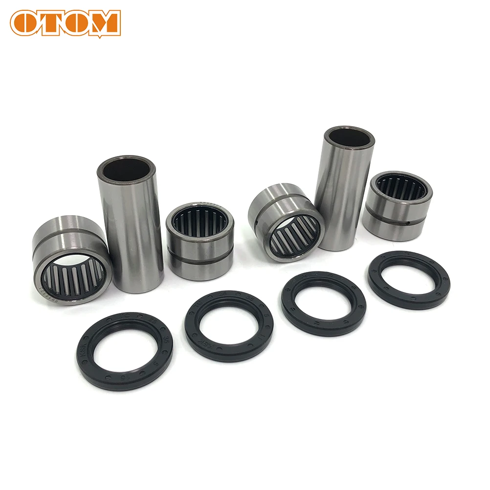 OTOM Motocross Swing ARM Maintenance Parts Bearing Oil Seal Bushing Kit For KEWS K16 K18 ZONGSHEN NC250 NC450 Chinese Motorcycle