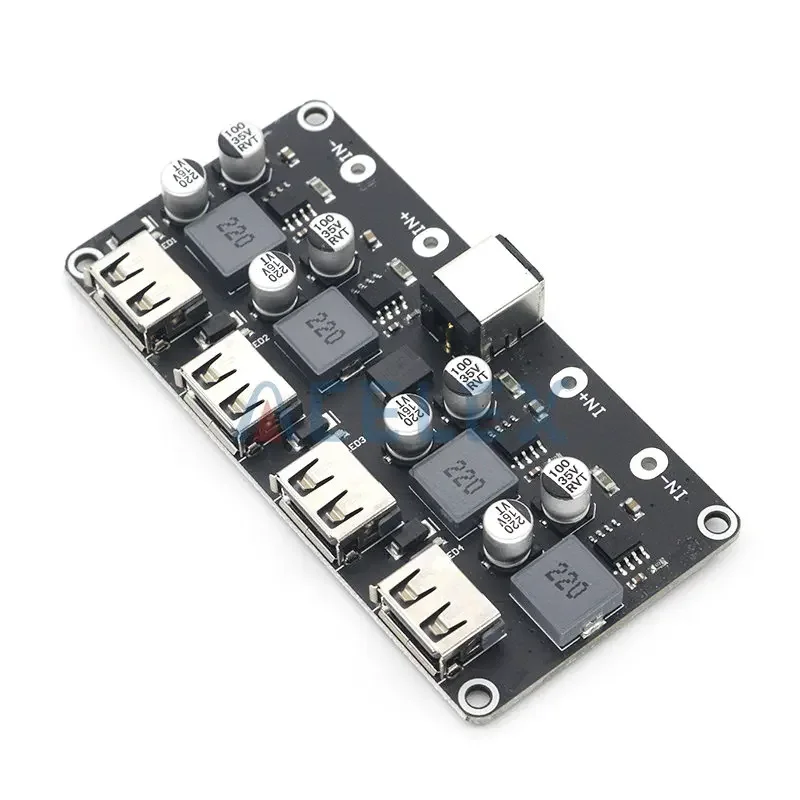 USB QC3.0 QC2.0 USB DC-DC Buck Converter Charging Step Down Module 6-32V 9V 12V 24V to Fast Quick Charger Circuit Board 5V