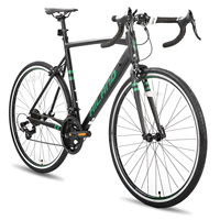 Hiland Aluminum Road Bike,Shimano 21 Speeds, 53/57cm Frame, Racing Bike for Men Mens Racing Bike
