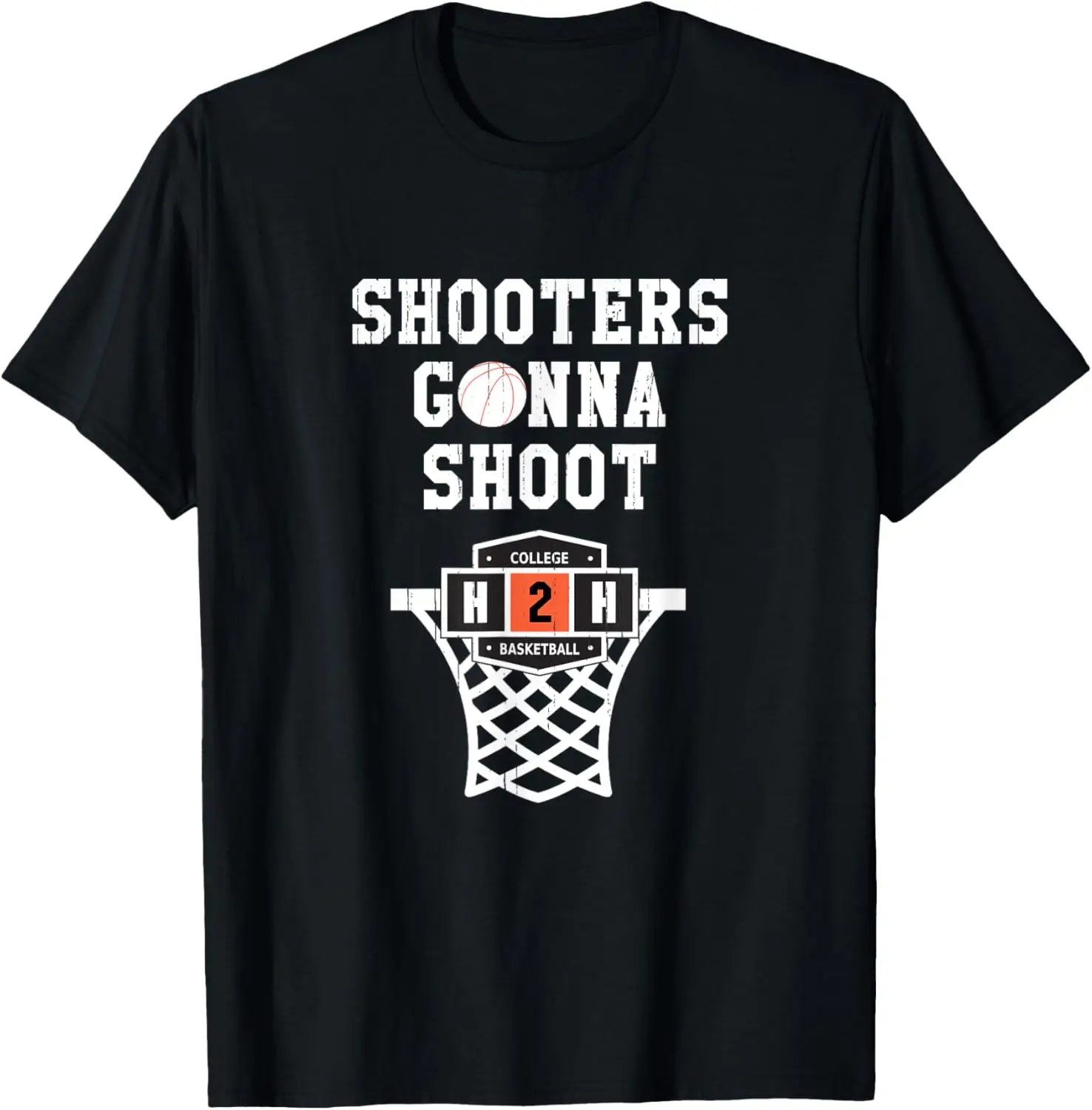 Shooters Gonna Shoot in College Fantasy Basketball T-Shirt เสื้อยืด