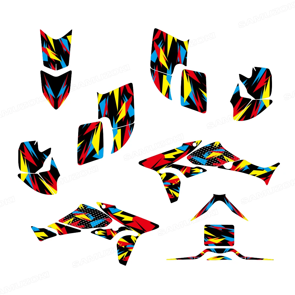 

Fairing Decor Graphics Decals Sticker Kit ATV Backgrounds Fit for Honda TRX450R TRX 450R 450 R FourTrax 2003-2018