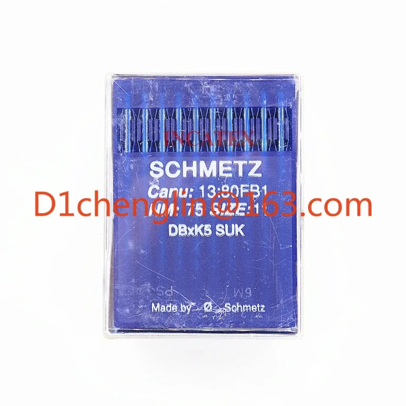 100 Pcs Genuine Schmetz Embroidery Needle DBXK5 SUK Nm 65/9 70/10 75/11 80/12 for Tajima Barudan SWF China Embroidery Machine