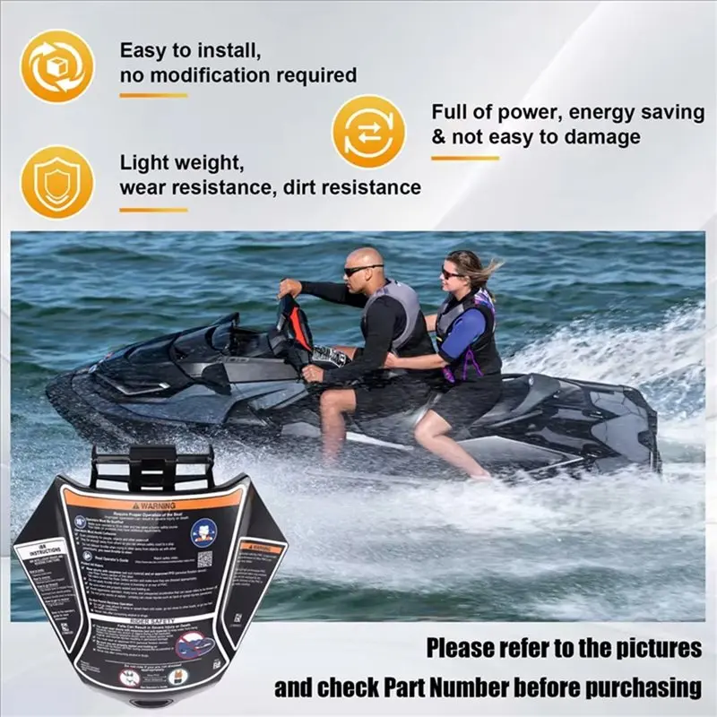M49K-For Seadoo GTX RXT WAKE PRO FISH PRO Glove Box Replacement Door Latch 264000132 264000133