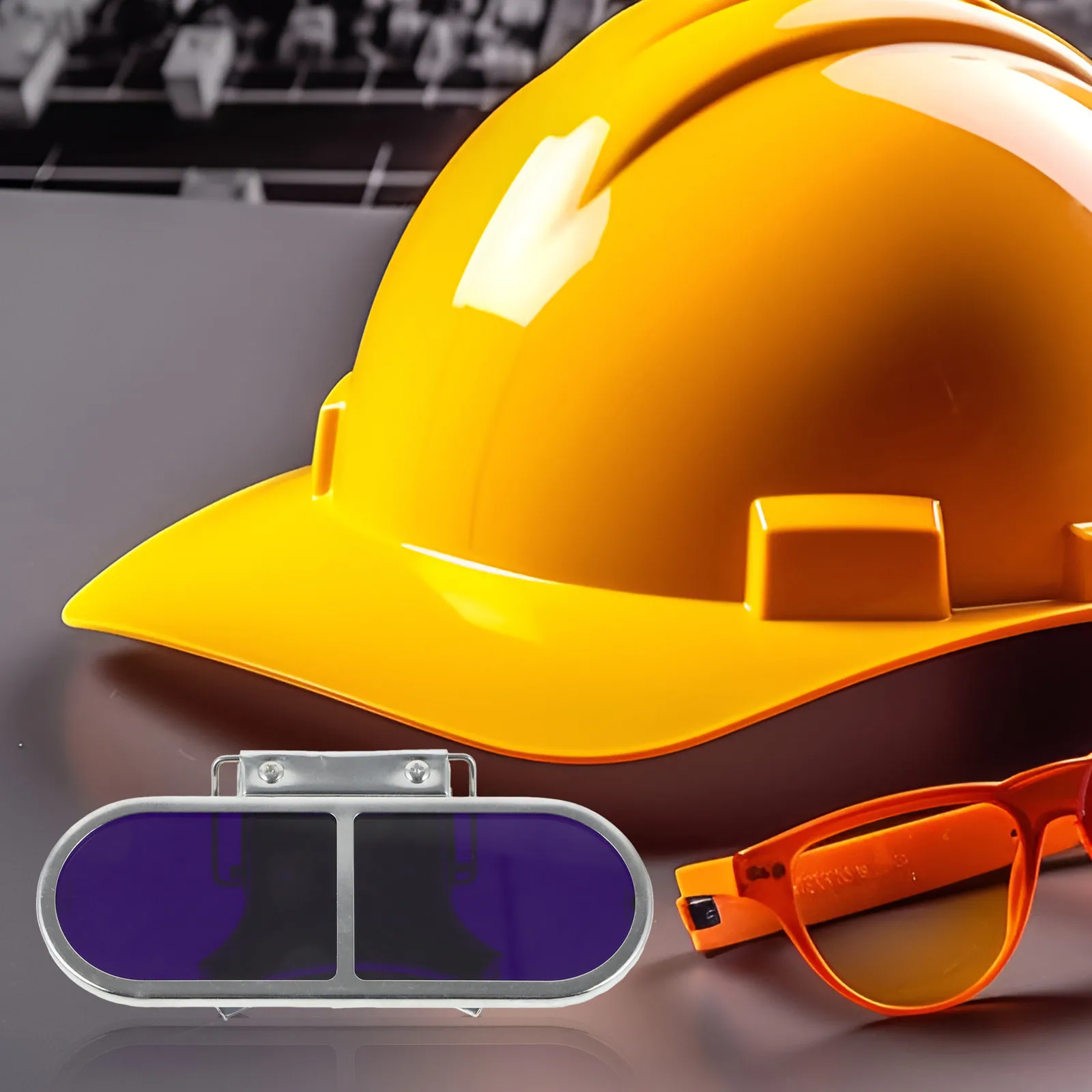 

Metal Welding Goggle Flip-Up Welding Protective Gear Welder Eye Protection Glasses Steelmaking Goggles Industrial Use