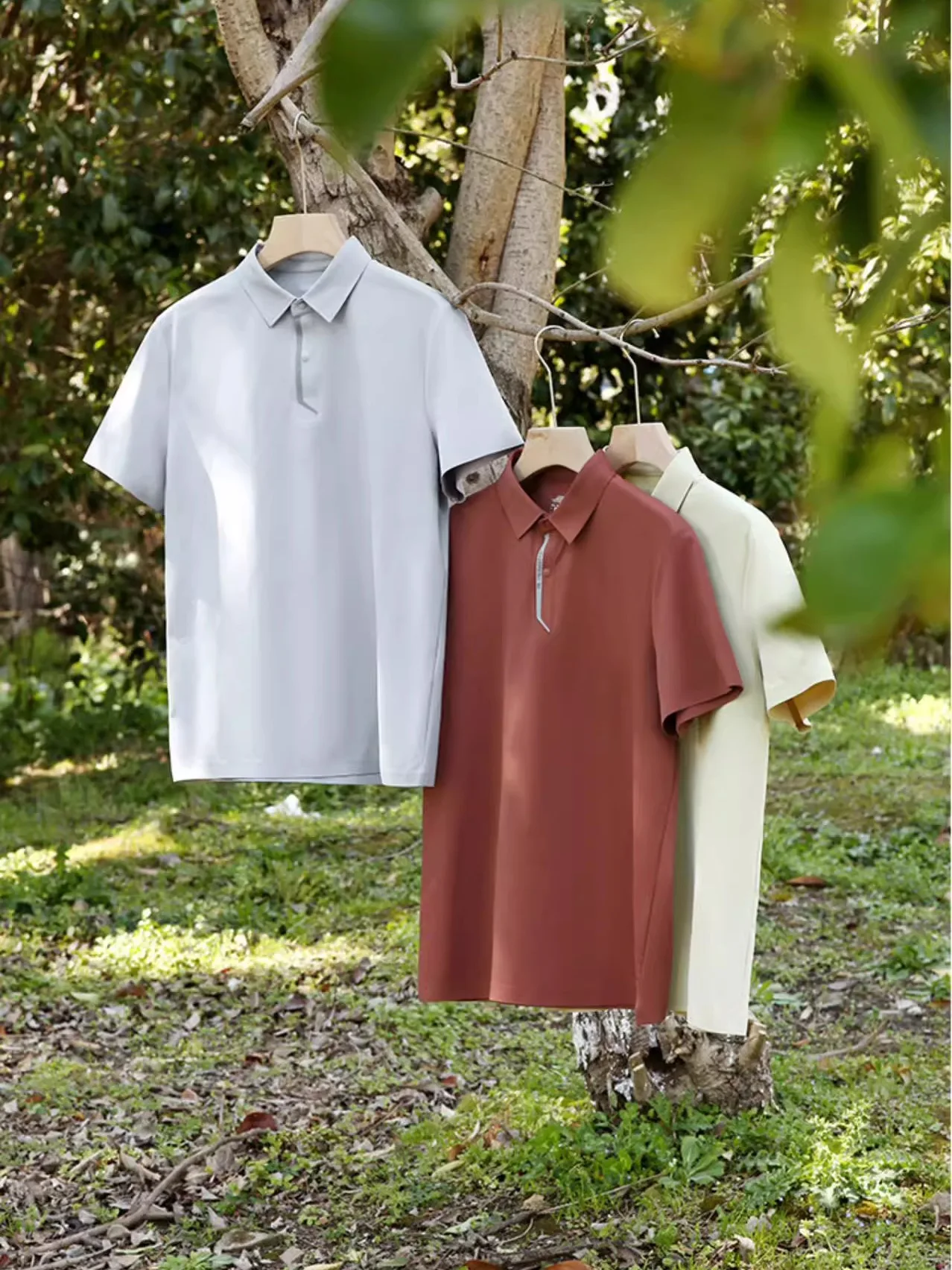 

Tough Men's Shirt Seamless Glue Technology Quick Dry Lightweight Short Sleeve Summer Fashion Urban Style Breathable