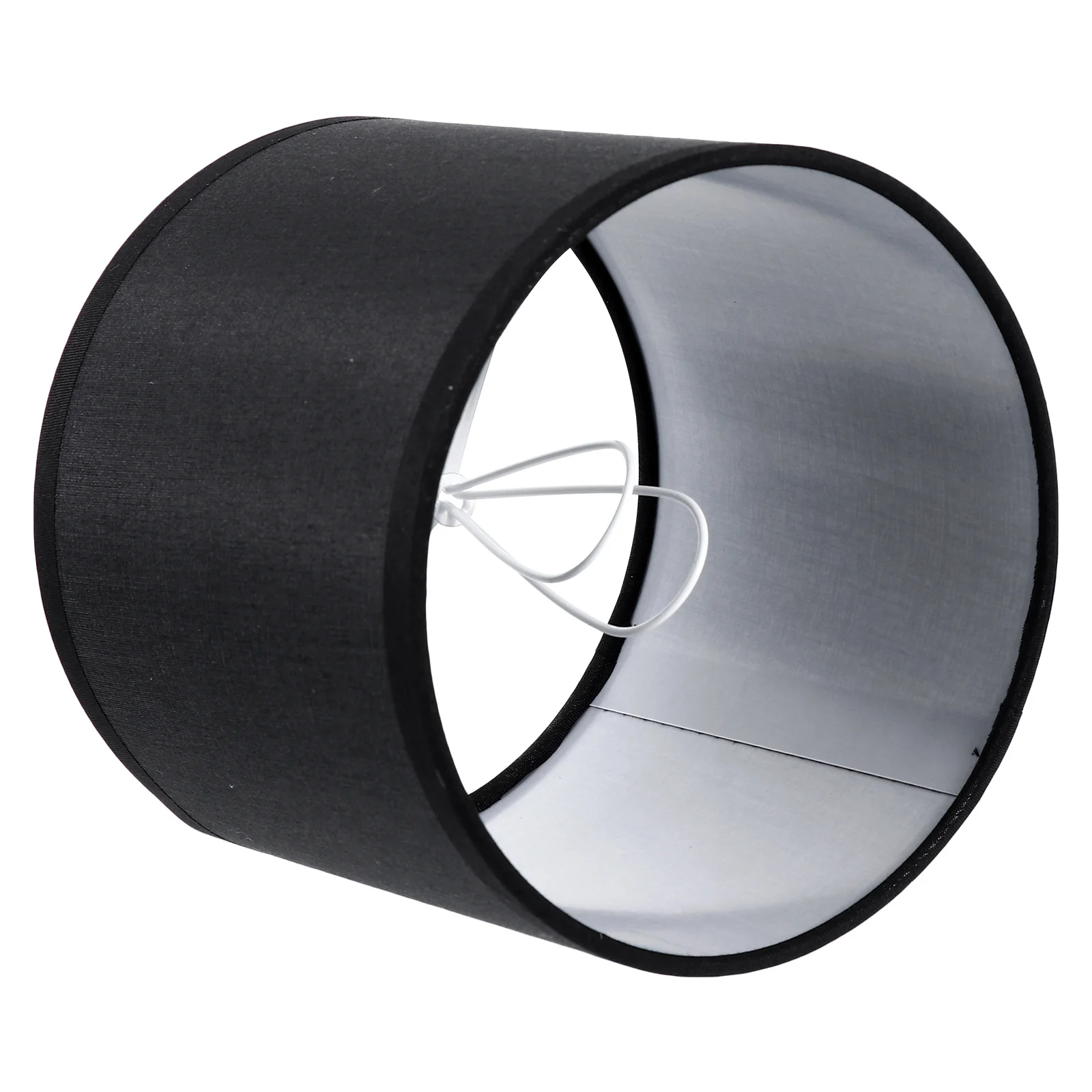 1 قطعة عاكس الضوء الكتان الأسود آمنة تتلاشى مقاومة النسيج سهلة الاستخدام مصباح الكتان الحرس لغرفة المزاج الإضاءة الجدول غطاء مصباح