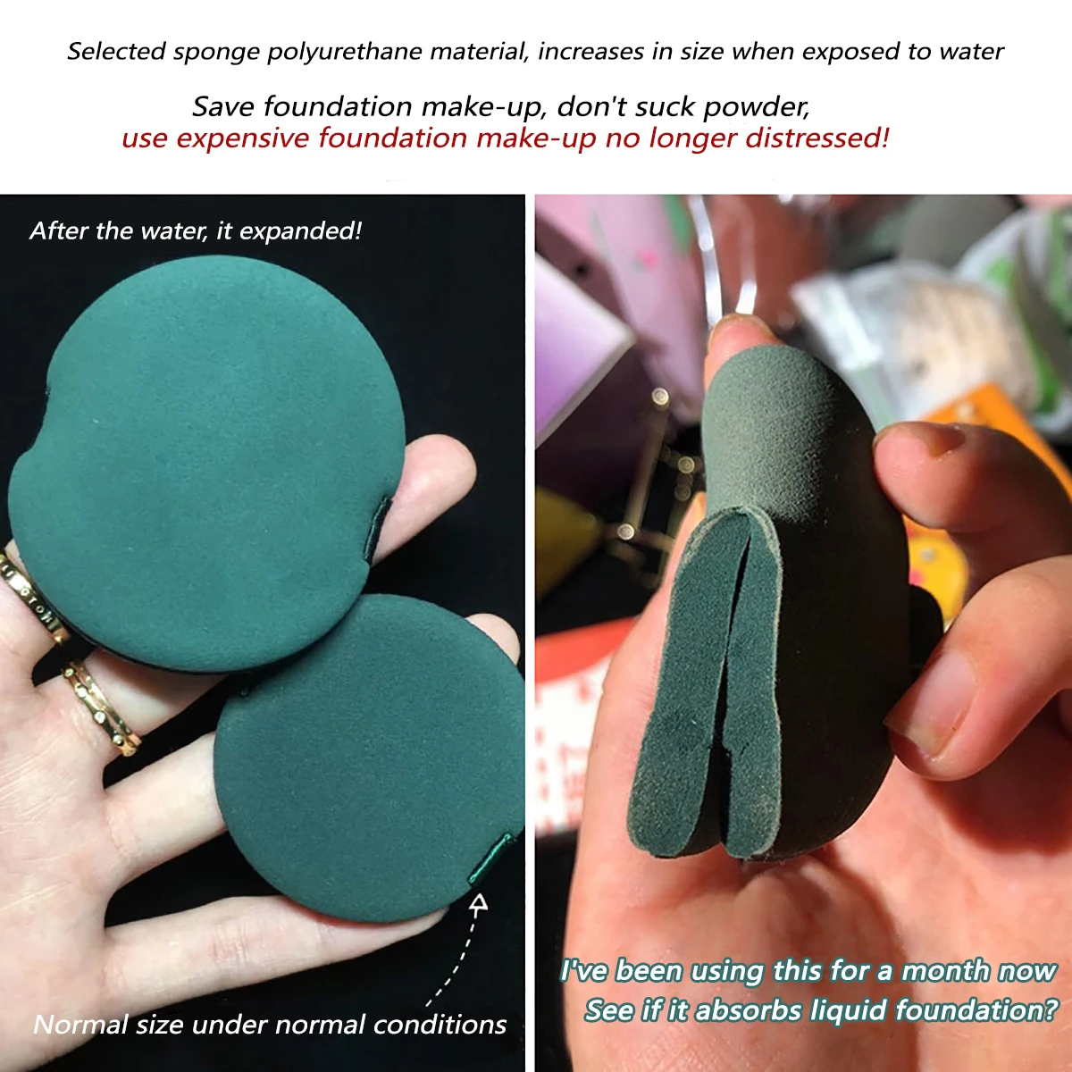 7 stks make-up spons voor gezichtscrème en poeder concealer poeder make-up machine spons bladerdeeg make-up tool vrouwen make-up accessoires