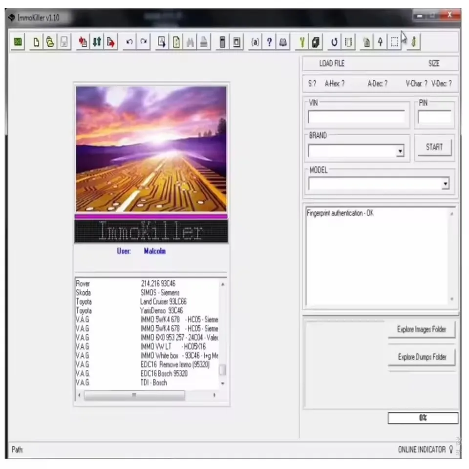 ECUSafe 2.0 + ImmoKiller v1.1 Software Immo Off Software v1.1 + Car Tool Chip Tool alldata Software 3.6 ECU ECM 2.0 installeren