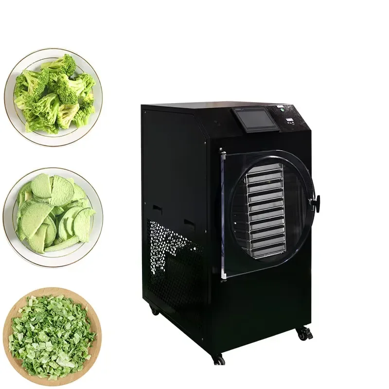 for Labsnova 10 Tray Freeze Dryer 25-35lbs Commercial Fruit Vegetable Food Dehydrator Machine Home Business Use In Stock