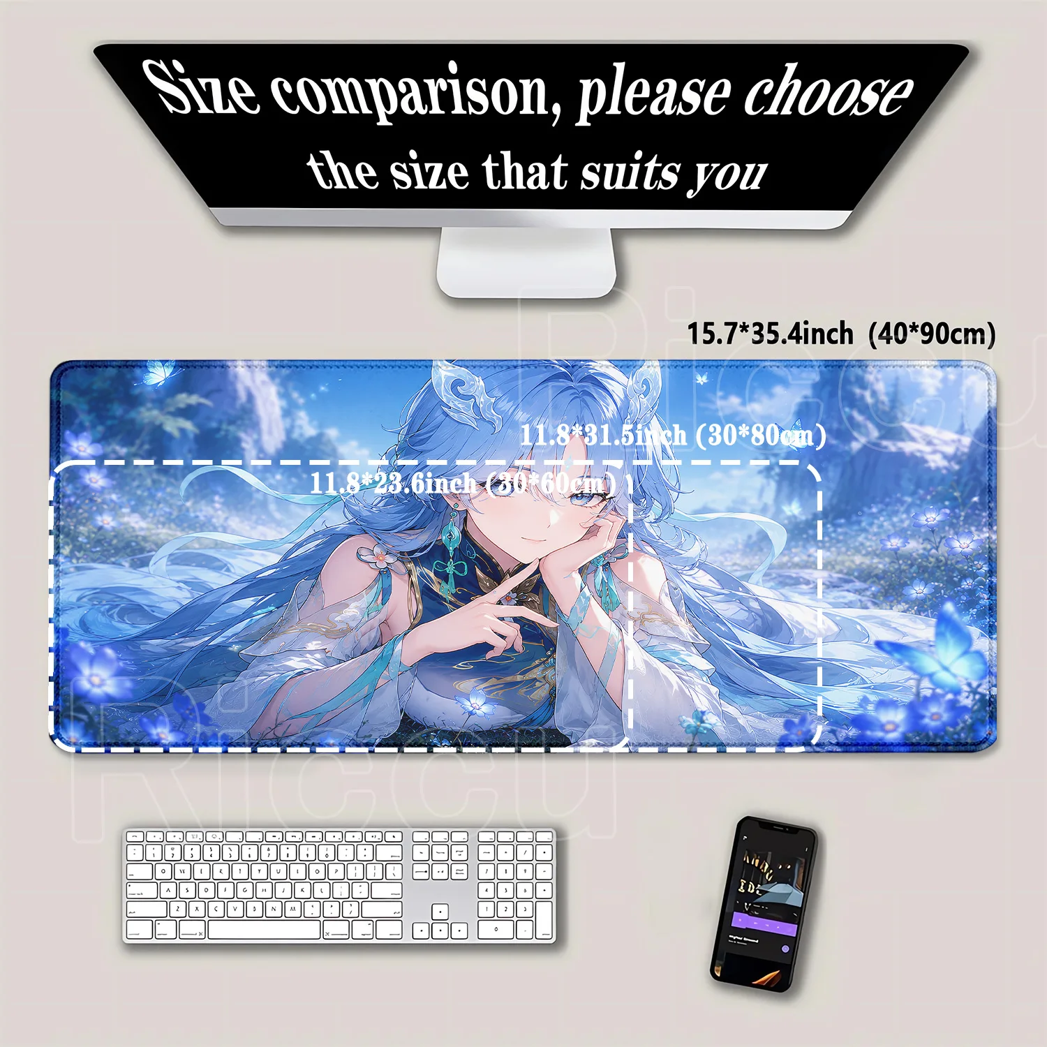 HD Printing Qingxiao Gaming Wu - Gaming Keyboard Typewriter ulasan dan harga