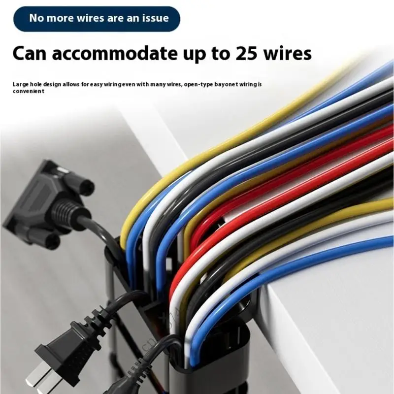 منظم كابل الأفعى صينية مرنة إدارة كابل الأفعى الأنبوب القابل للتعديل كابل سلك منظم التنظيم P9YB #4