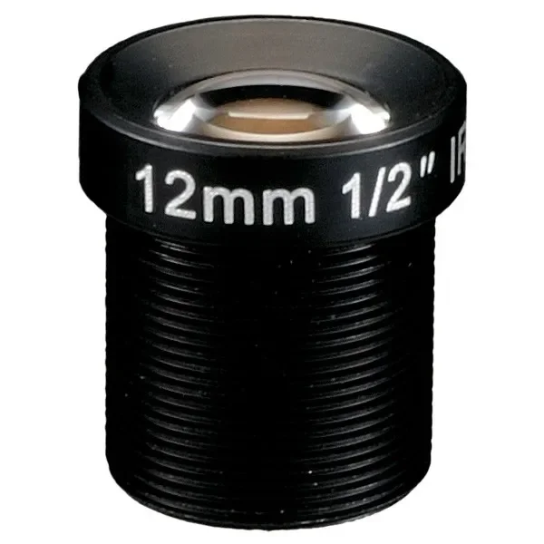 

SL-0087 12mm 33.6 Degree Angle IR 1/1.8" HD 5mp CCTV Lens M12 for Security 5.0 Mega Pixels IP Camera