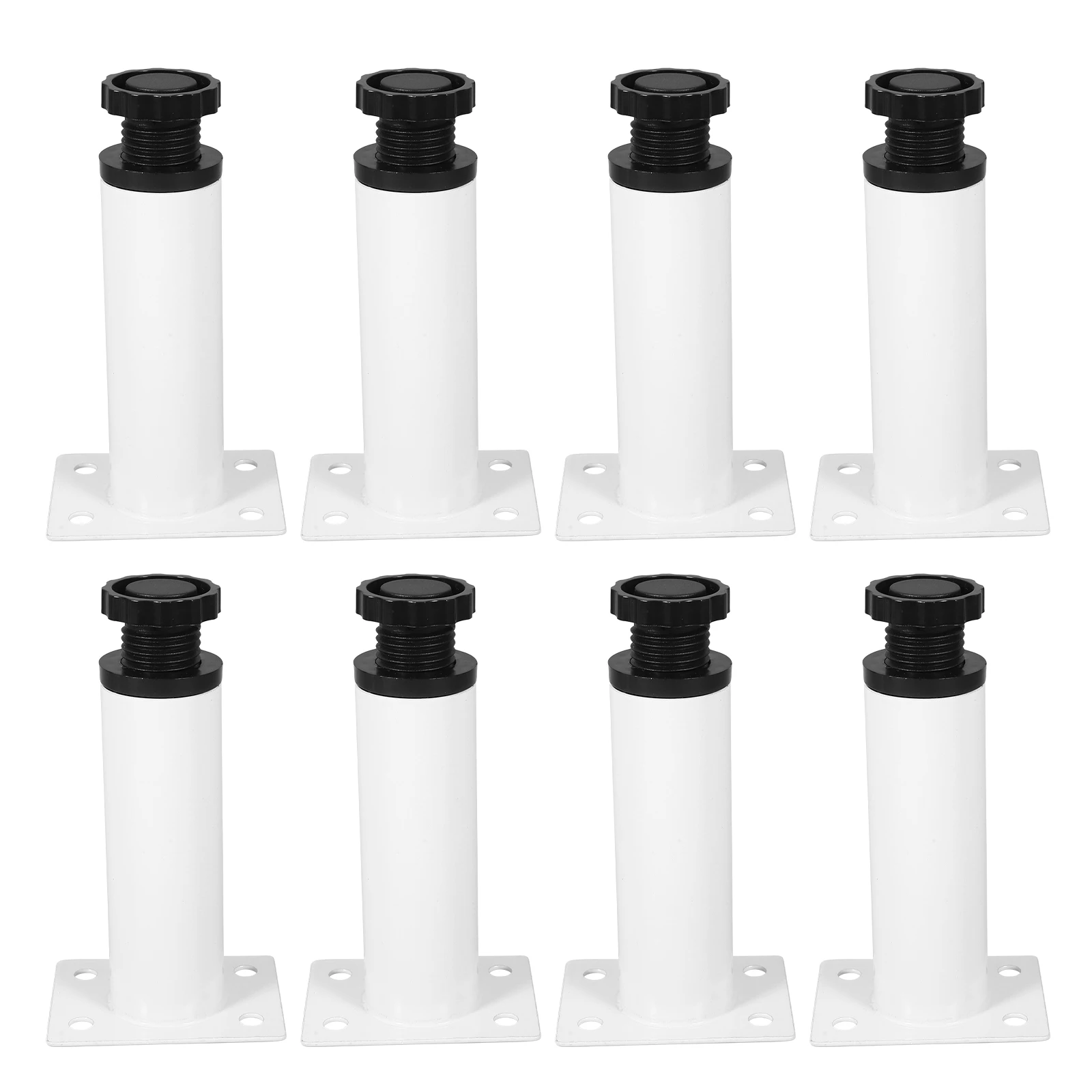 

8Pcs Adjustable Metal Furniture Legs Round Sofa Bed Replacement Cabinet Couch Support Heavy Duty Furniture Feet
