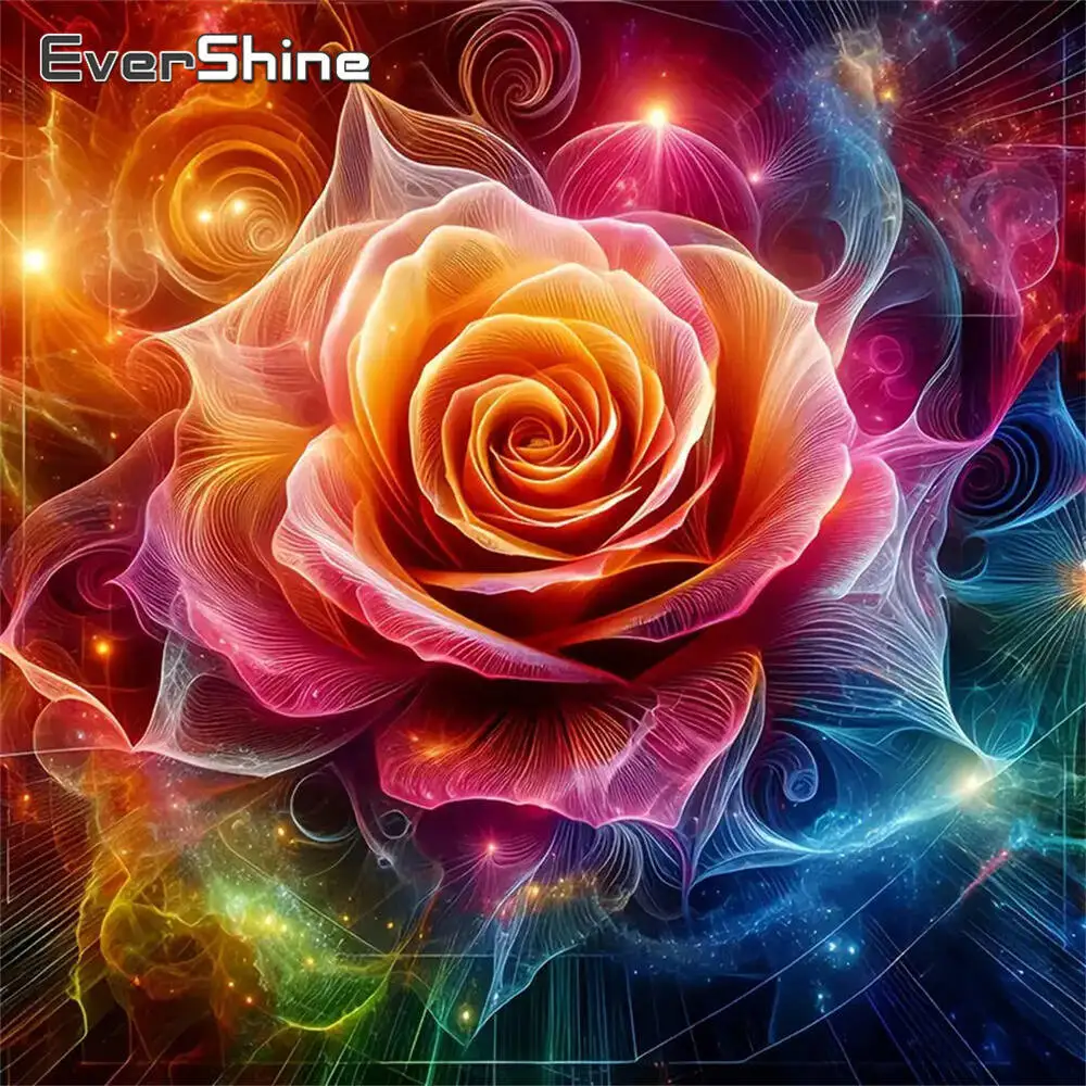 Evershine Diamant-Gemälde, Hund, Tier, Cartoon, komplett, quadratisch, rund, Diamant-Mosaik, Badezimmer, DIY-Bastelset, Heimdekoration