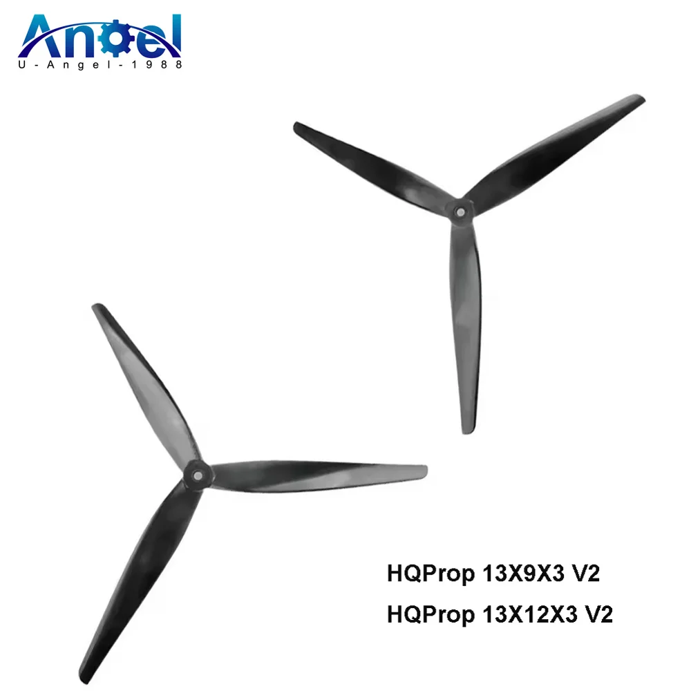 

HQProp 13X12X3 1312 V2 13X9X3 1390 V2 13inch 3-bladed CRN Propeller CW CCW For RC X-Class FPV Drone MultiRotor Parts(1pair)