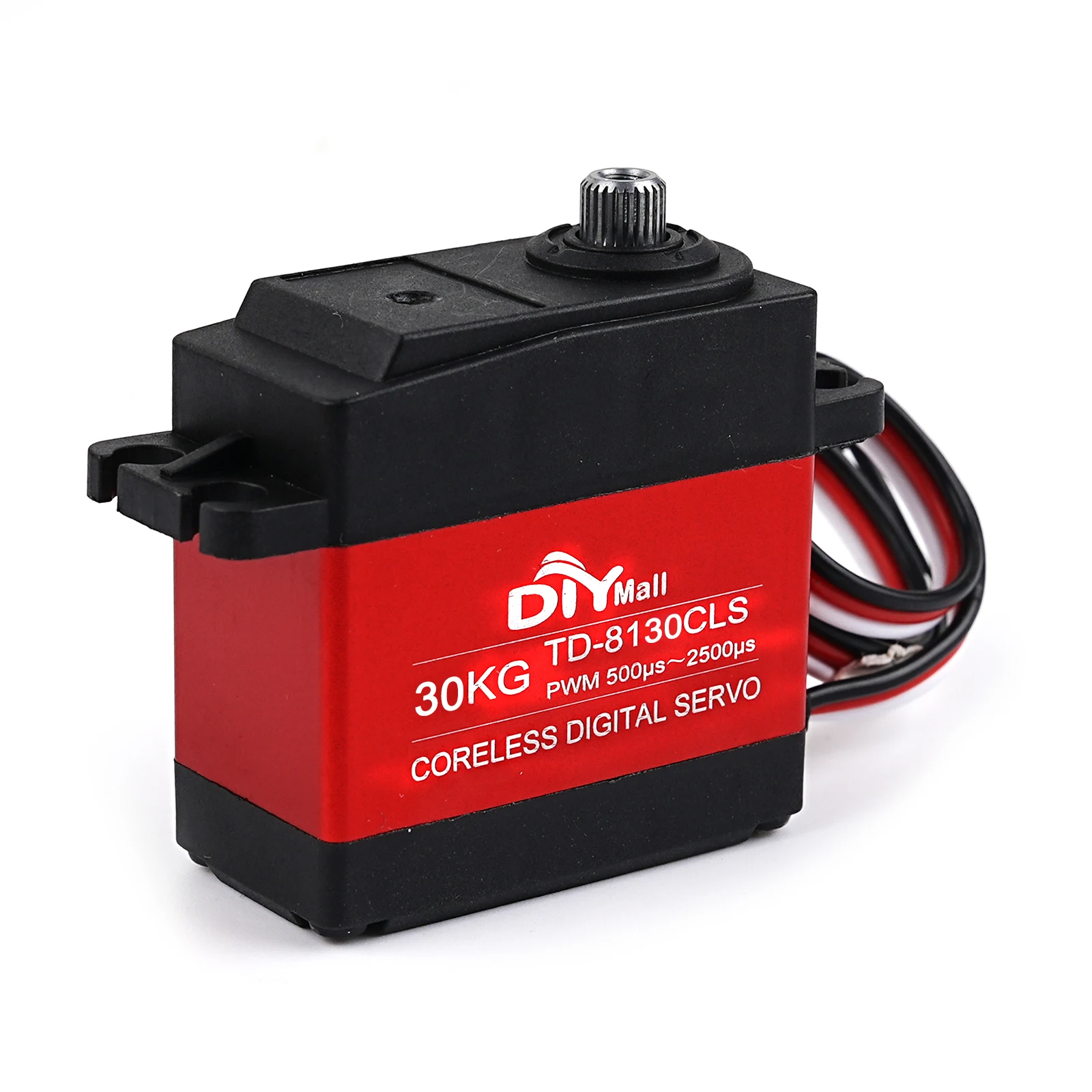 デジタルサーボ 30 キロ高精度メタルギアコアレスモーター 180/270/360 度高トルクサーボ DIY 車ロボットおもちゃ
