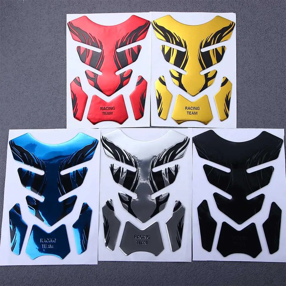 

Safety Decoration Oil Gas Tank Protector Cover Motorcycle Decal Flame Sticker 3D Tankpad Sticker Motorcycle Tank Pad Protector
