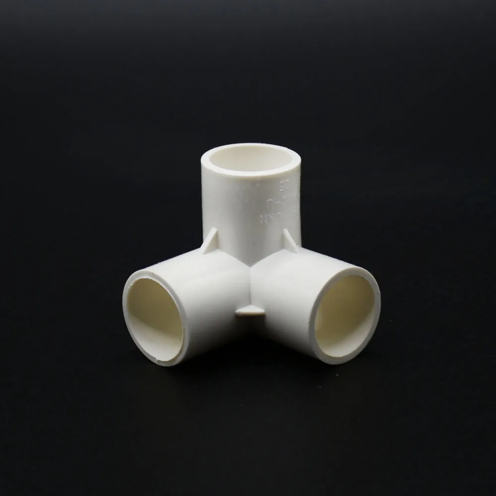 20/25/32/50mm 3/4/5-Way PVC Connector Three-Dimensional Water Supply Pipe Fittings Plastic Coupler DN15/20/25/40