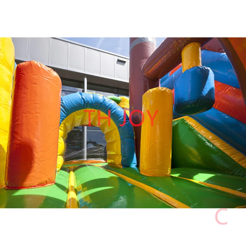 by ship to door, Pirate Ship Bounce House With Slide comobs commerical Inflatable Bouncer Pirate Bouncy Castle for sale