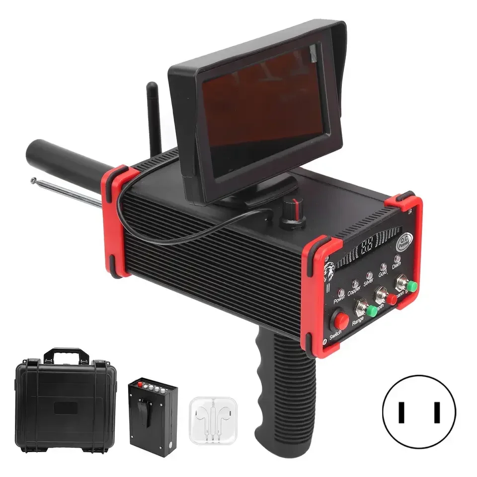 15 Meters Depth the New Black Hawk II Long Range  Remote Underground Metal Detector