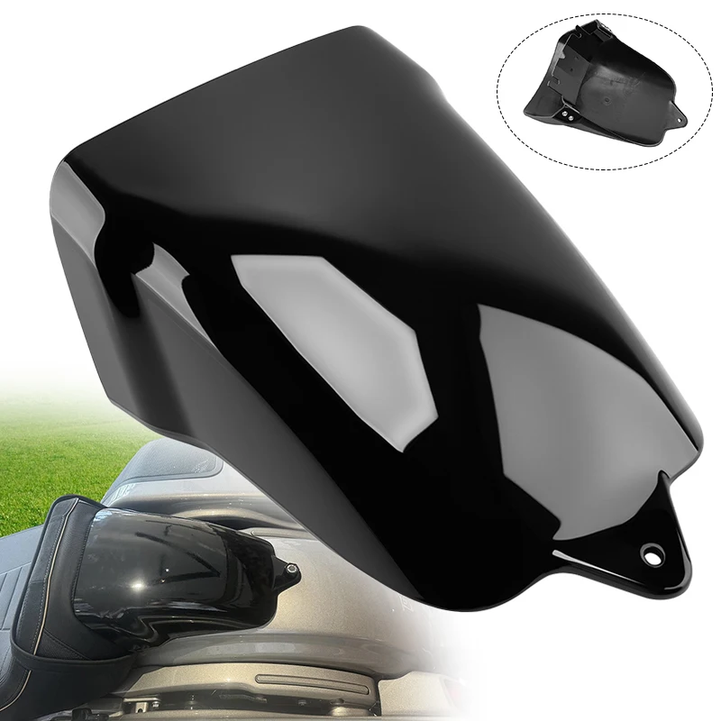 

Gloss Black Motorcycle Accessories Rear Passenger Seat Cover Camel Hump Cowl For Harley 121 CVO 117 Road Glide ST FLTRXSE 23-25